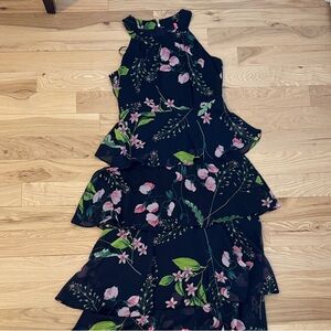 Tommy Hilfiger Black Floral Dress